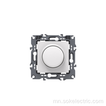 16A LED Dimmer Switch Евро бүдэгрүүлэгч гэрлийн унтраалга